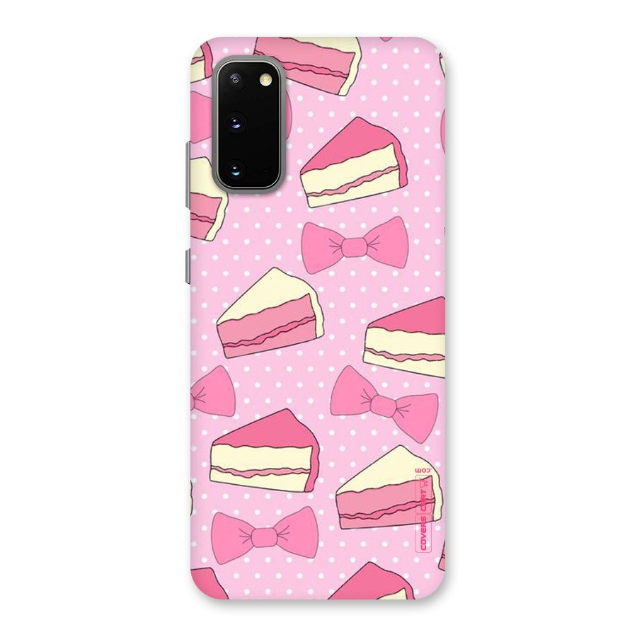 Bow Cake Back Case for Galaxy S20