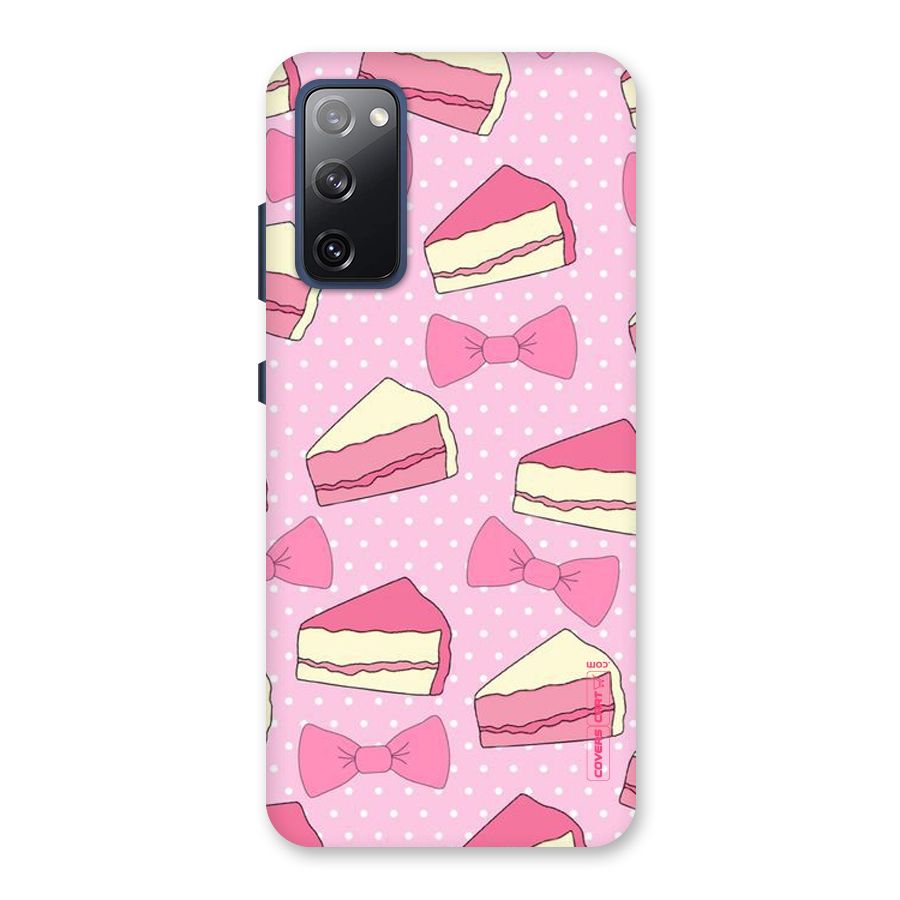Bow Cake Back Case for Galaxy S20 FE