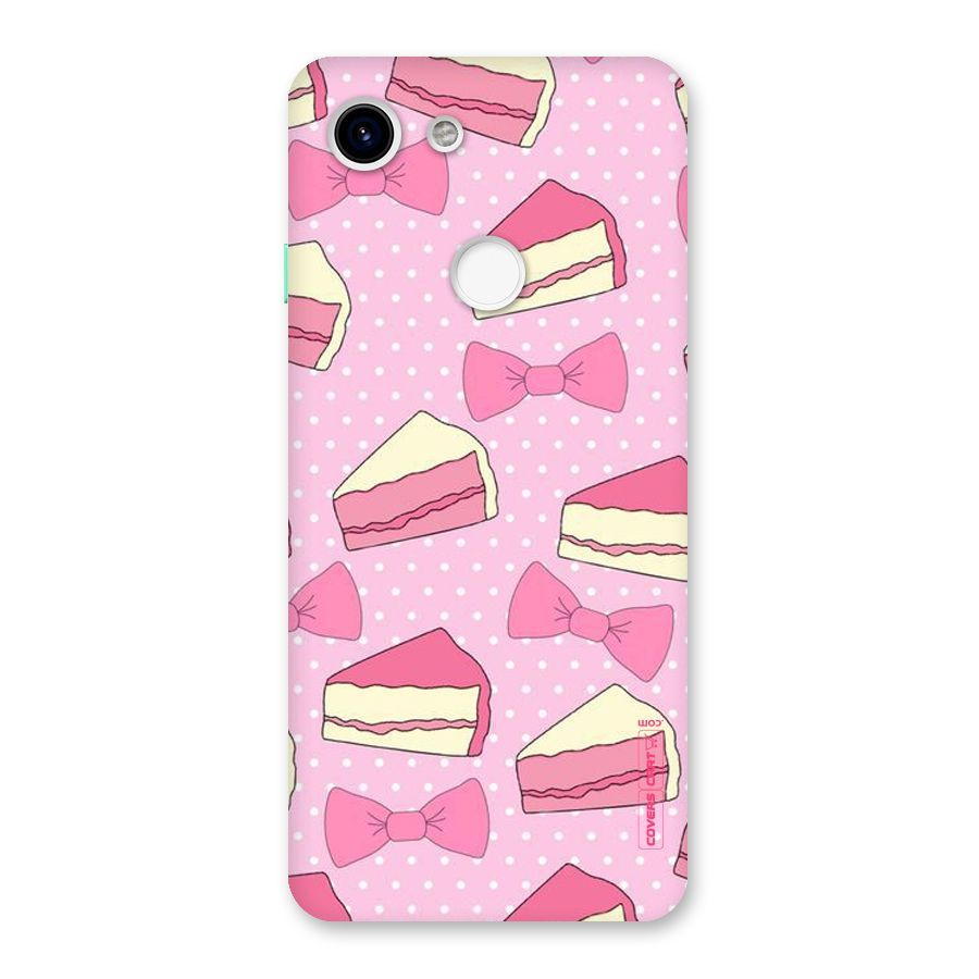 Bow Cake Back Case for Google Pixel 3