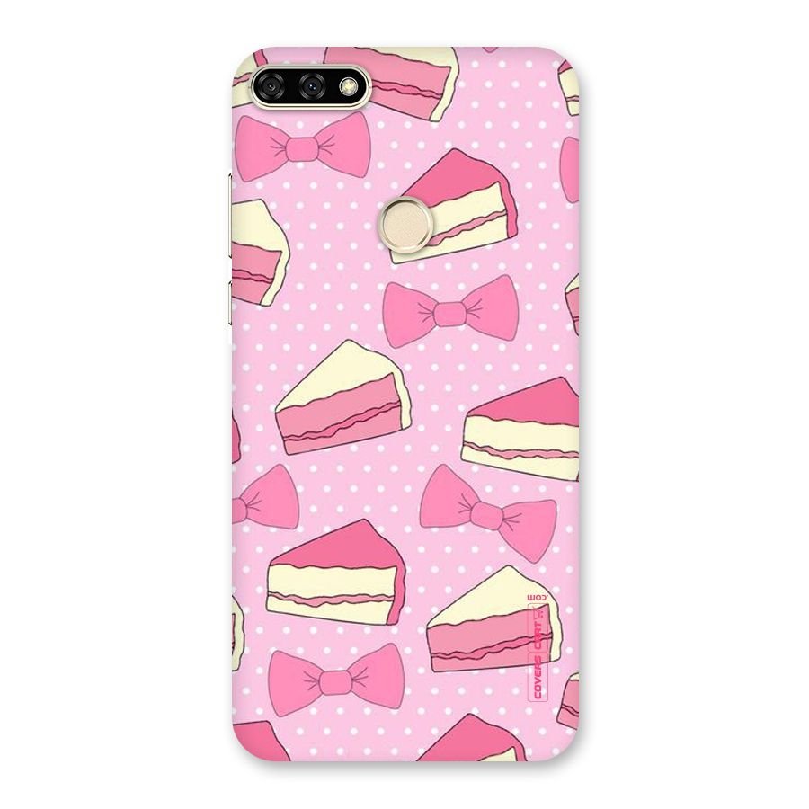 Bow Cake Back Case for Honor 7A