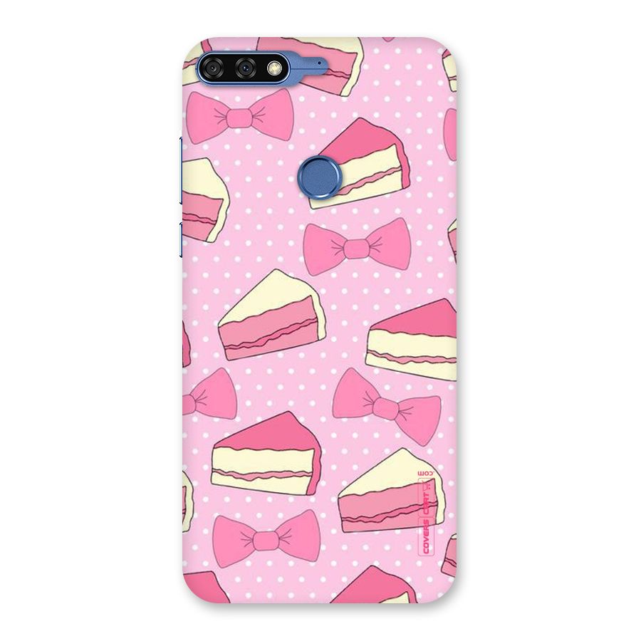 Bow Cake Back Case for Honor 7C