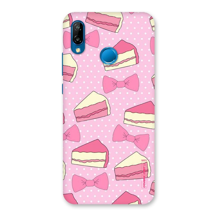 Bow Cake Back Case for Huawei P20 Lite