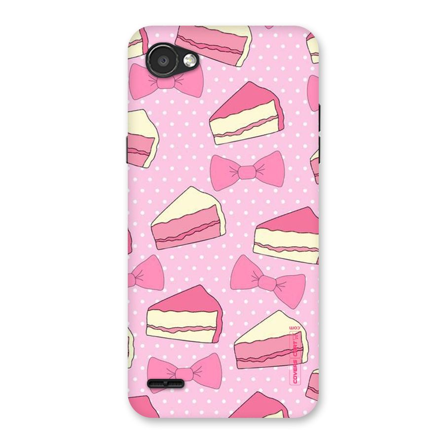 Bow Cake Back Case for LG Q6