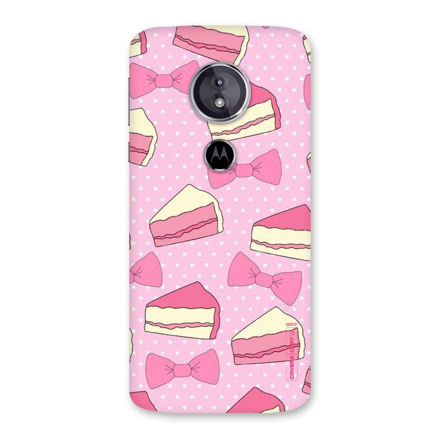 Bow Cake Back Case for Moto E5