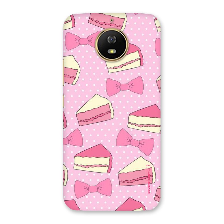 Bow Cake Back Case for Moto G5s