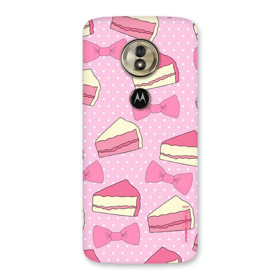 Bow Cake Back Case for Moto G6 Play