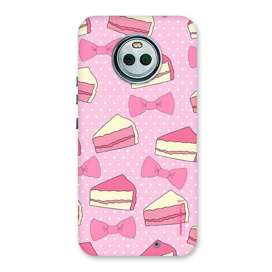 Bow Cake Back Case for Moto X4