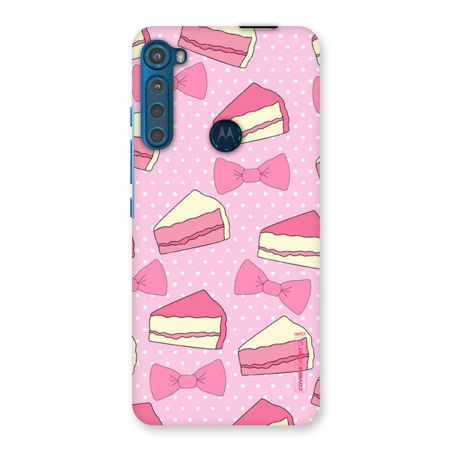 Bow Cake Back Case for Motorola One Fusion Plus