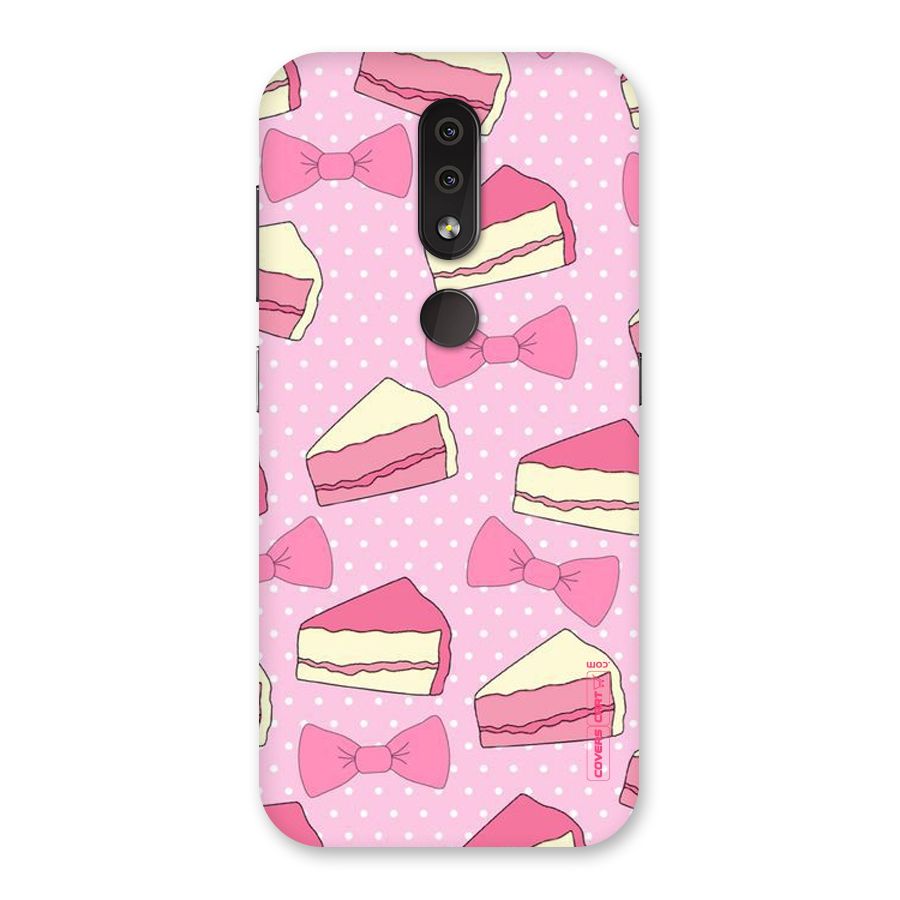 Bow Cake Back Case for Nokia 4.2