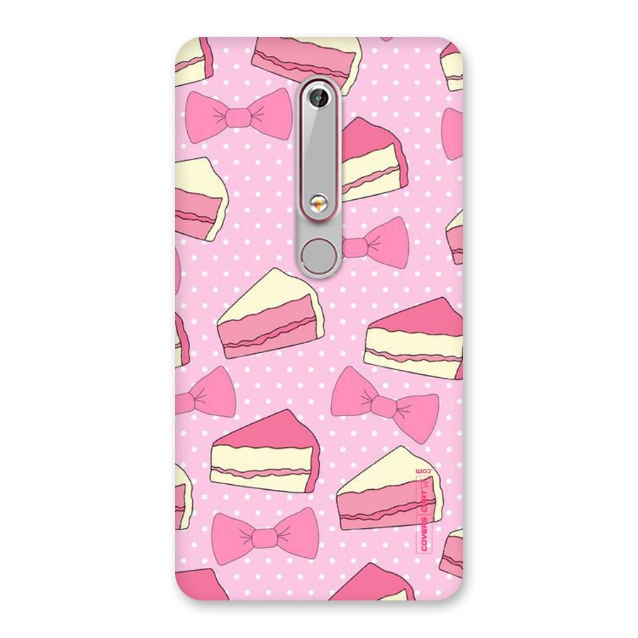 Bow Cake Back Case for Nokia 6.1