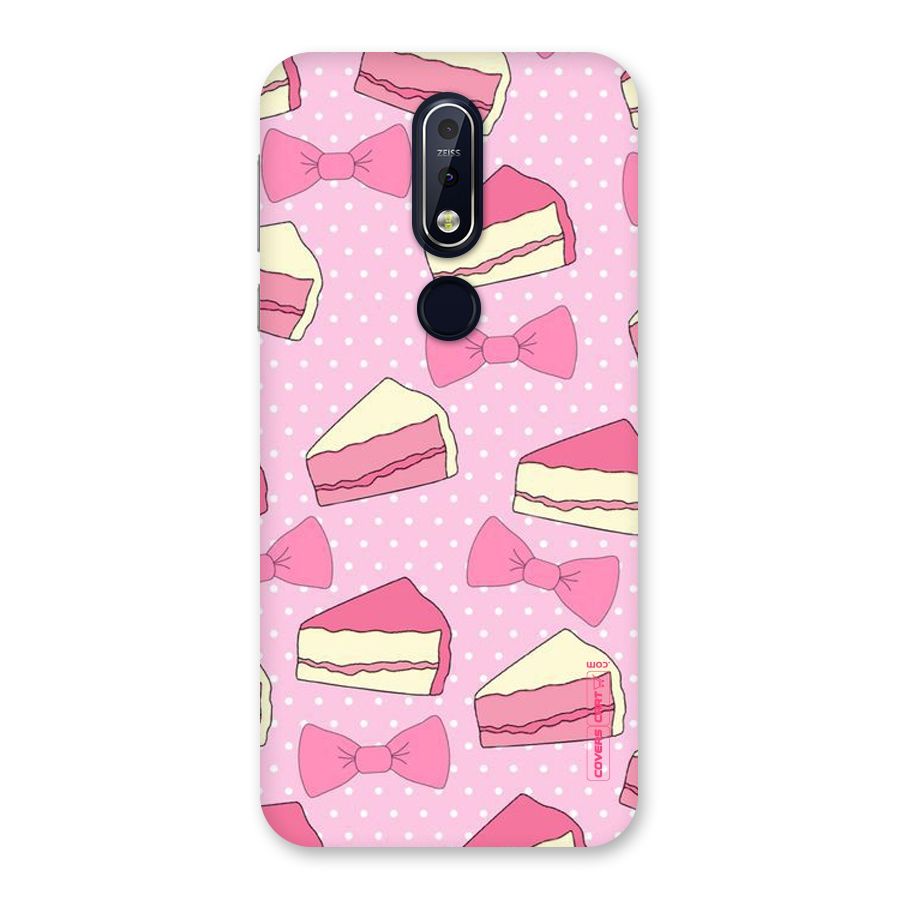 Bow Cake Back Case for Nokia 7.1