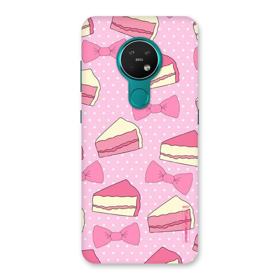 Bow Cake Back Case for Nokia 7.2