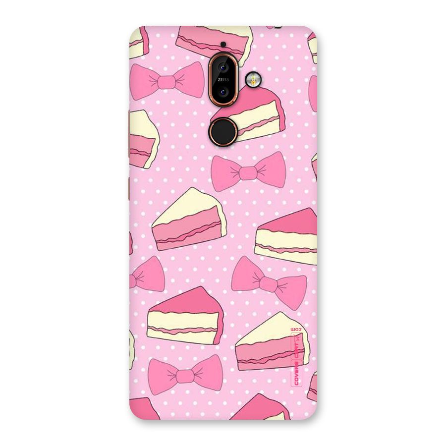 Bow Cake Back Case for Nokia 7 Plus