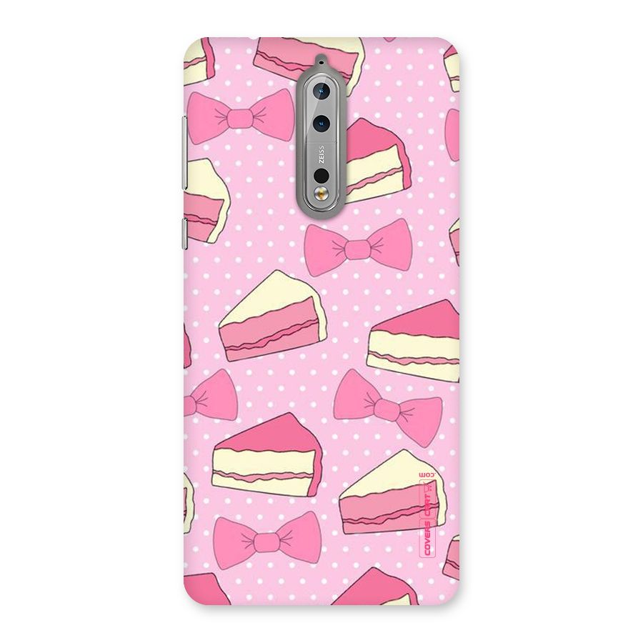 Bow Cake Back Case for Nokia 8