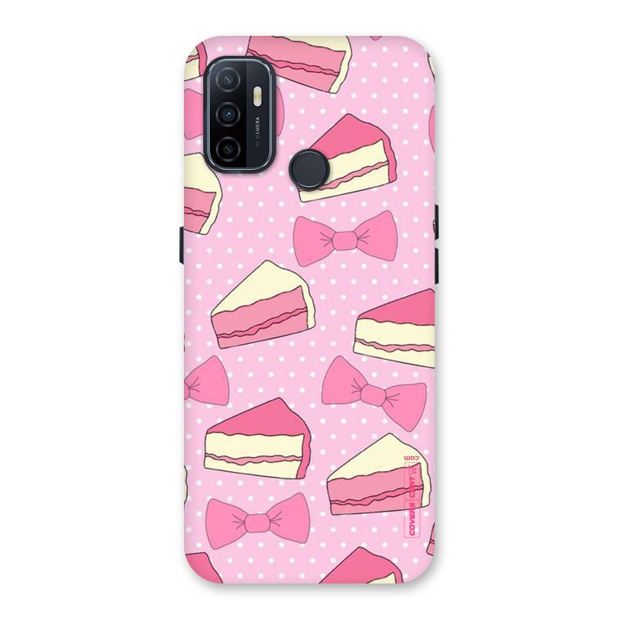 Bow Cake Back Case for Oppo A32