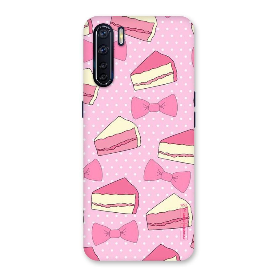 Bow Cake Back Case for Oppo F15