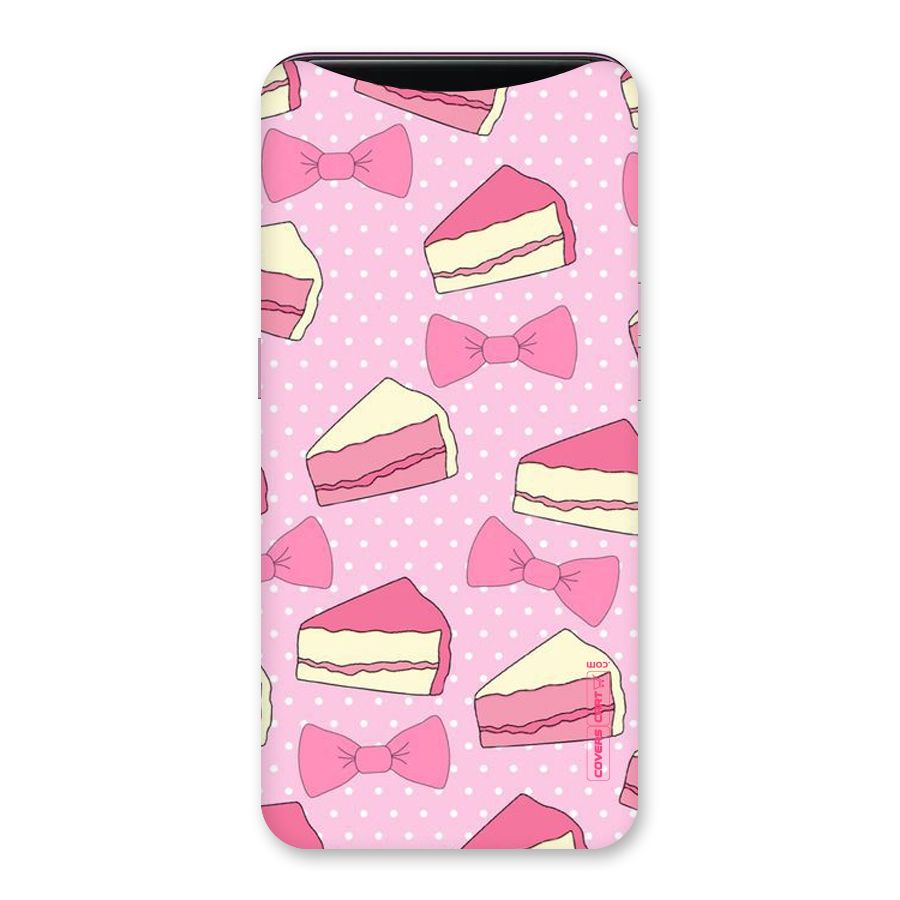 Bow Cake Back Case for Oppo Find X