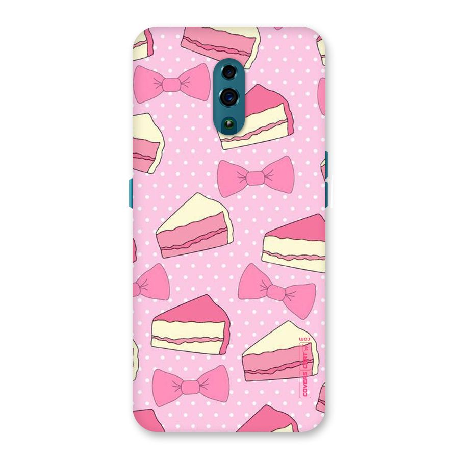 Bow Cake Back Case for Oppo Reno