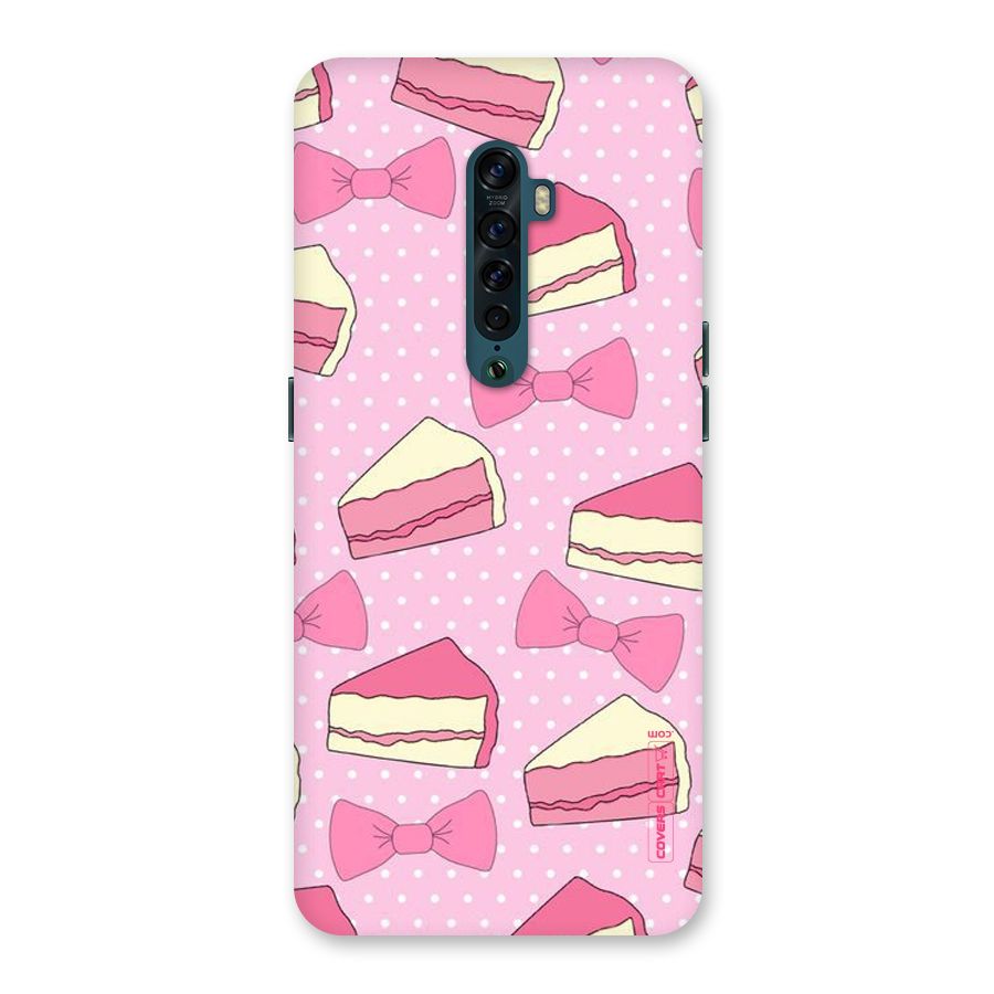 Bow Cake Back Case for Oppo Reno2