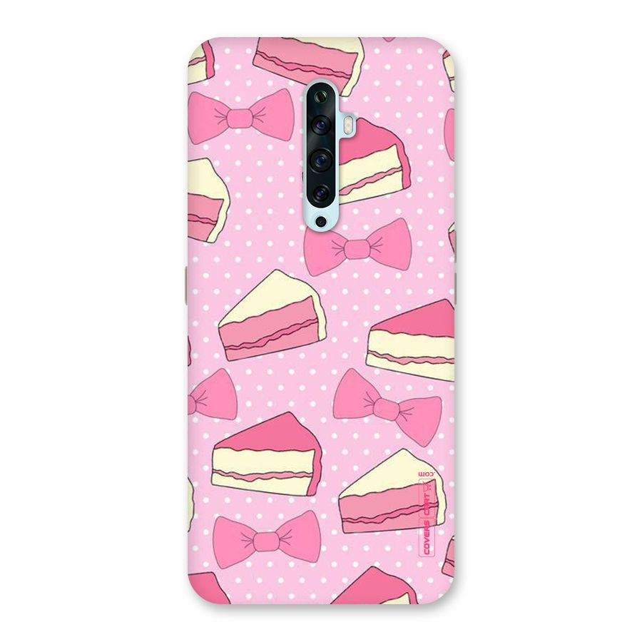 Bow Cake Back Case for Oppo Reno2 Z