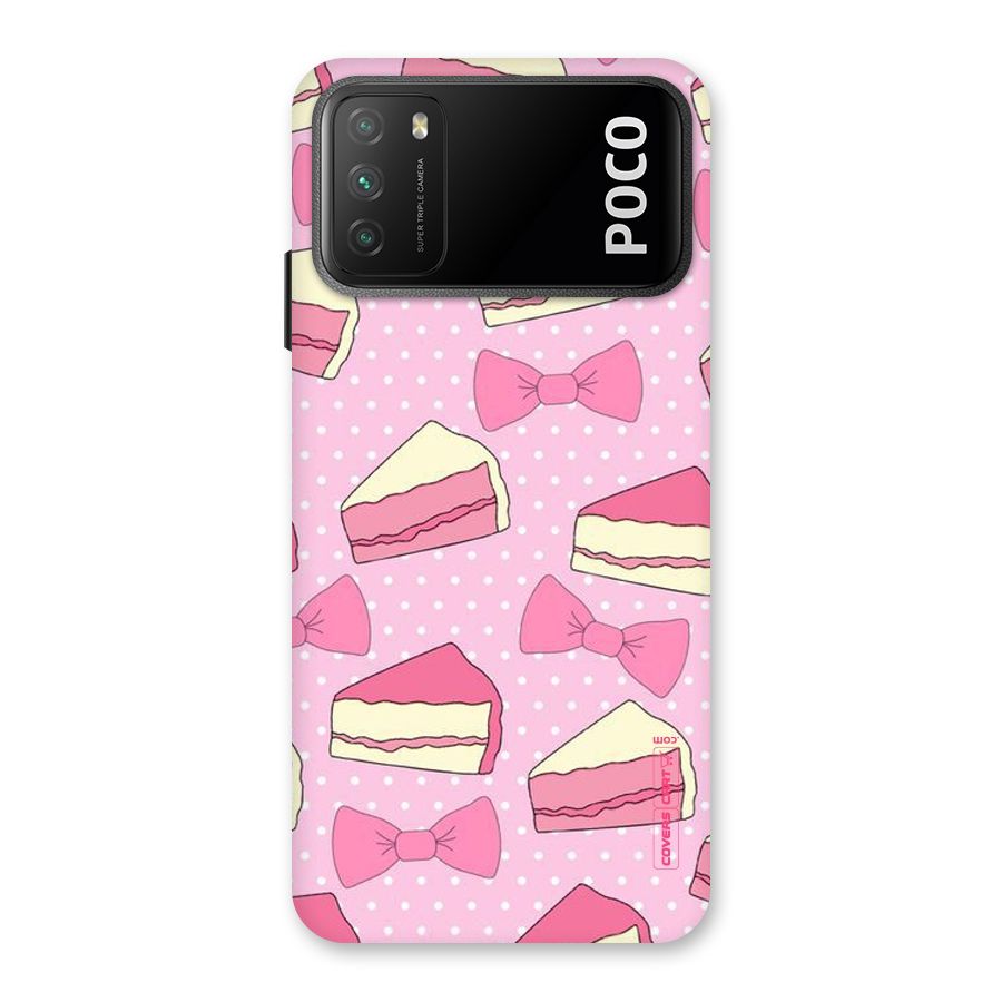 Bow Cake Back Case for Poco M3