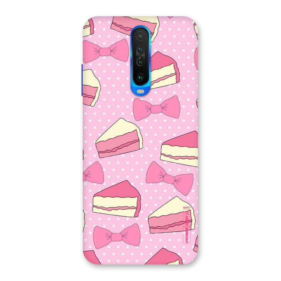Bow Cake Back Case for Poco X2