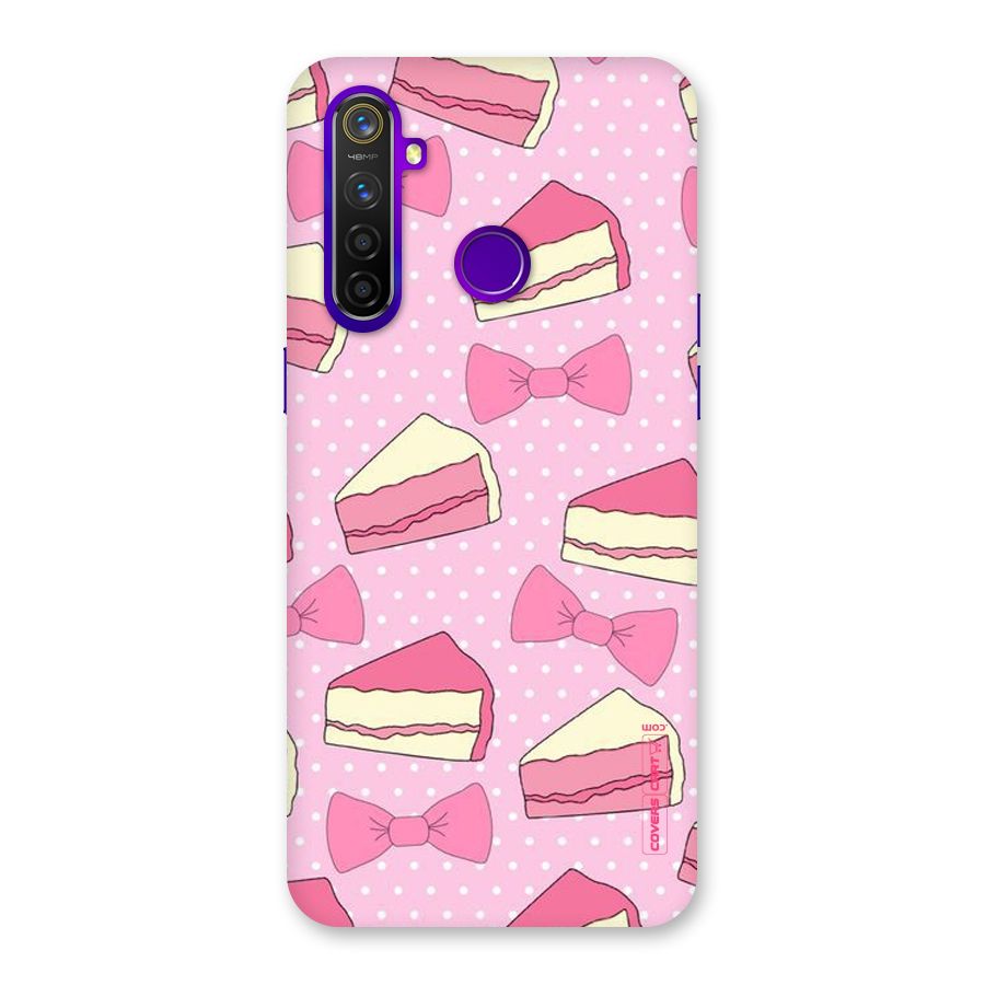 Bow Cake Back Case for Realme 5 Pro