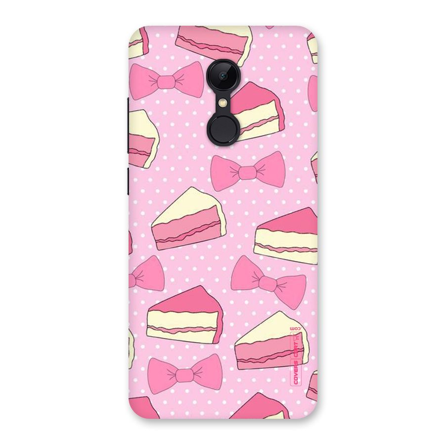 Bow Cake Back Case for Redmi 5