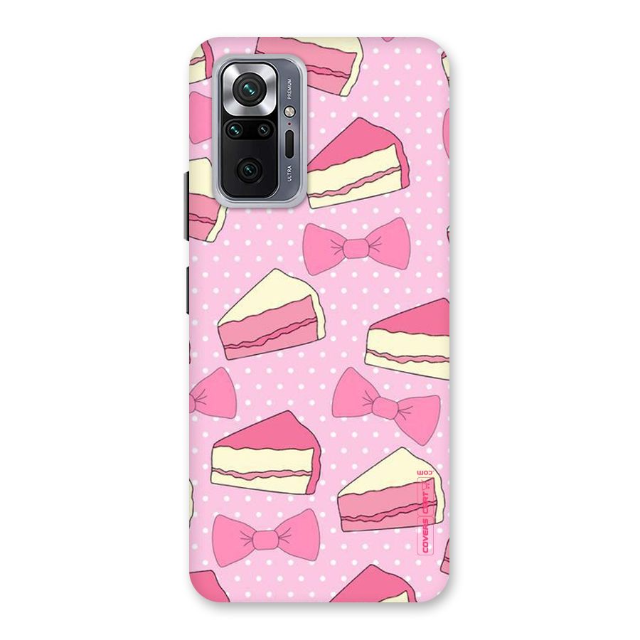 Bow Cake Back Case for Redmi Note 10 Pro