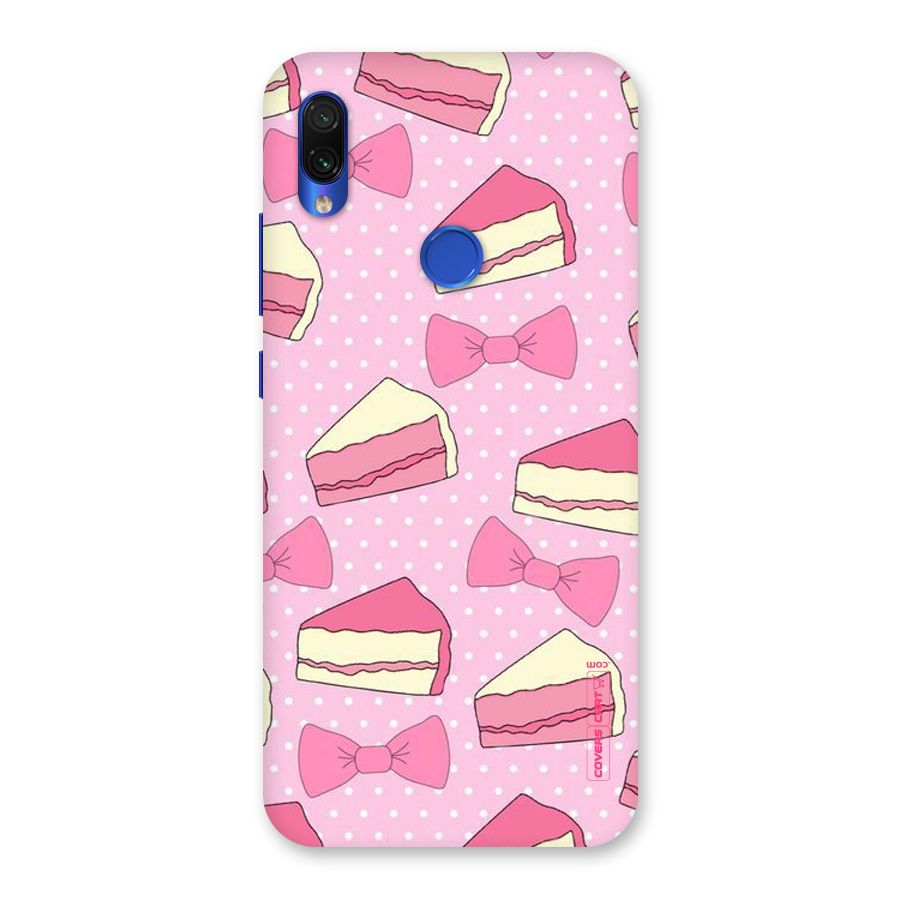 Bow Cake Back Case for Redmi Note 7S