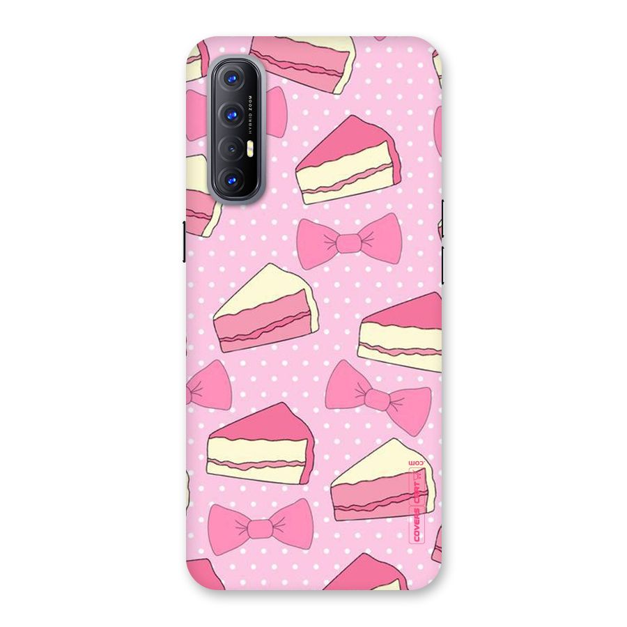 Bow Cake Back Case for Reno3 Pro
