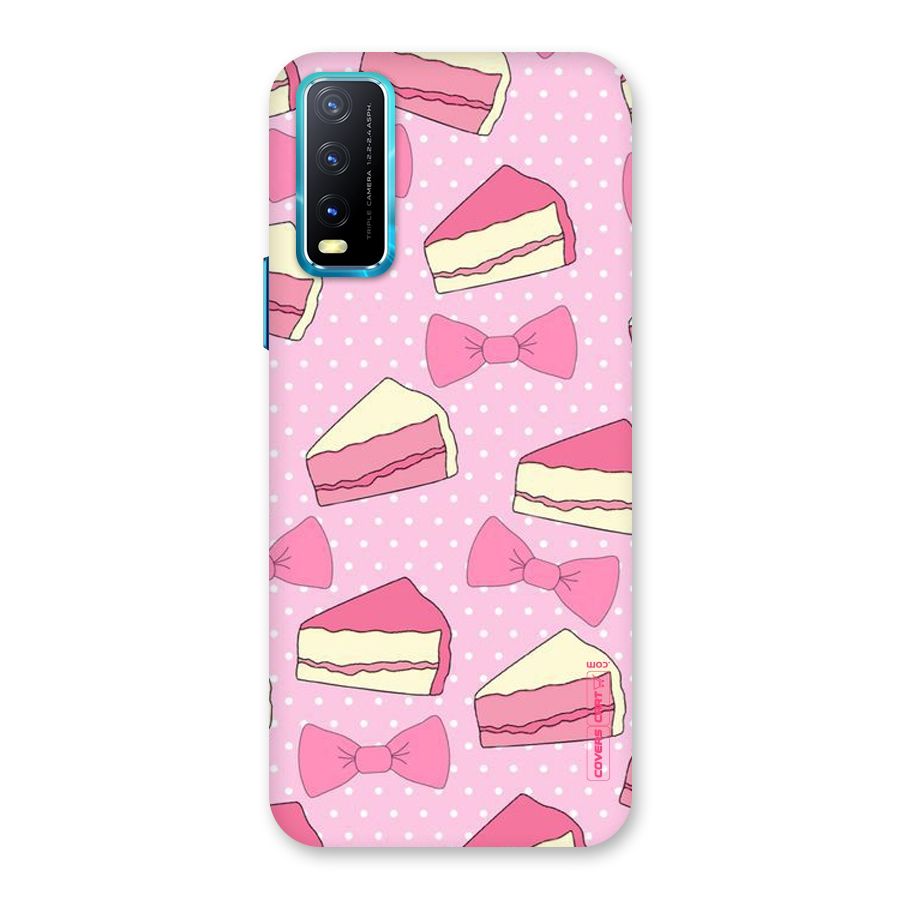 Bow Cake Back Case for Vivo Y20G