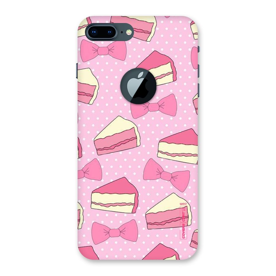 Bow Cake Back Case for iPhone 7 Plus Logo Cut