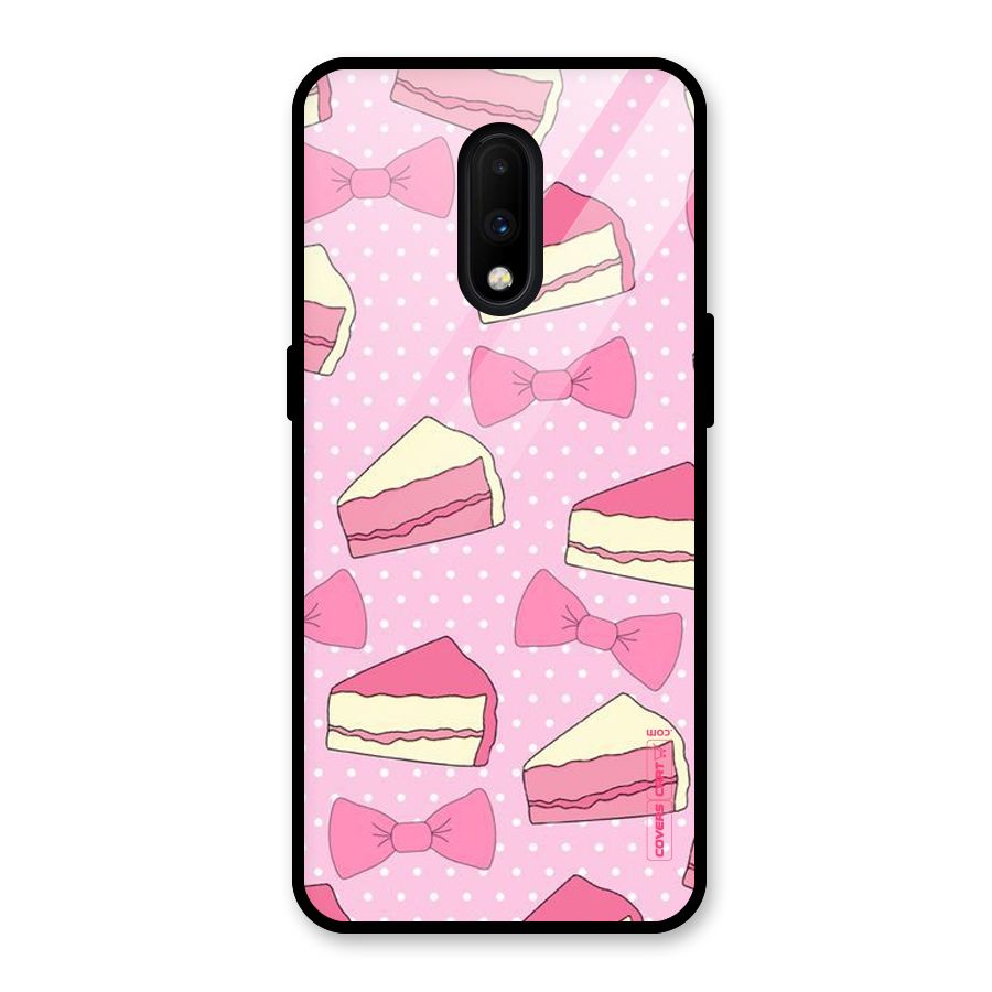 Bow Cake Glass Back Case for OnePlus 7