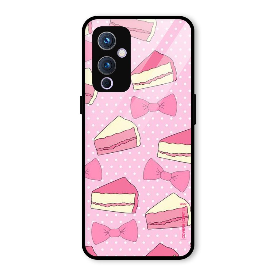 Bow Cake Glass Back Case for OnePlus 9
