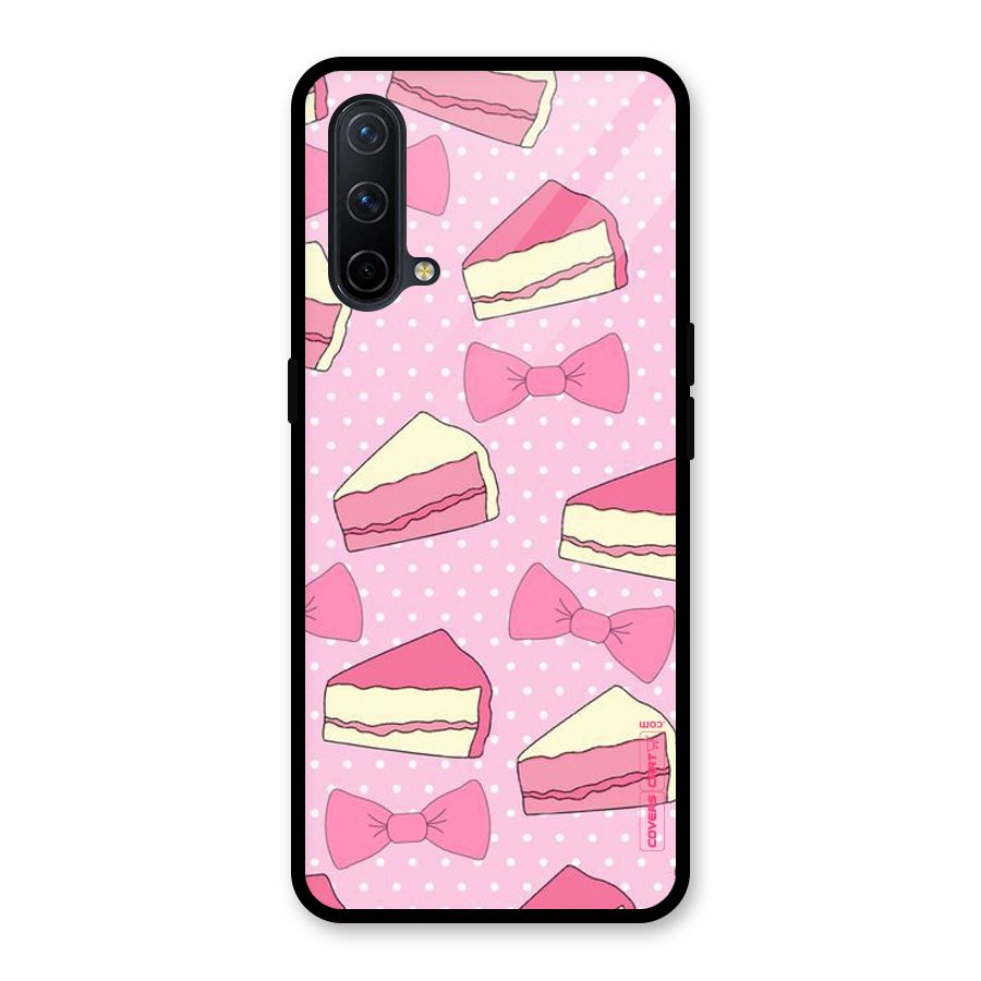 Bow Cake Glass Back Case for OnePlus Nord CE 5G
