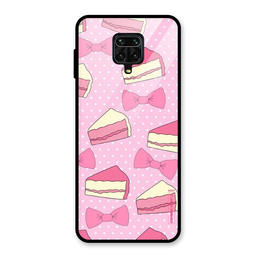 Bow Cake Glass Back Case for Poco M2 Pro