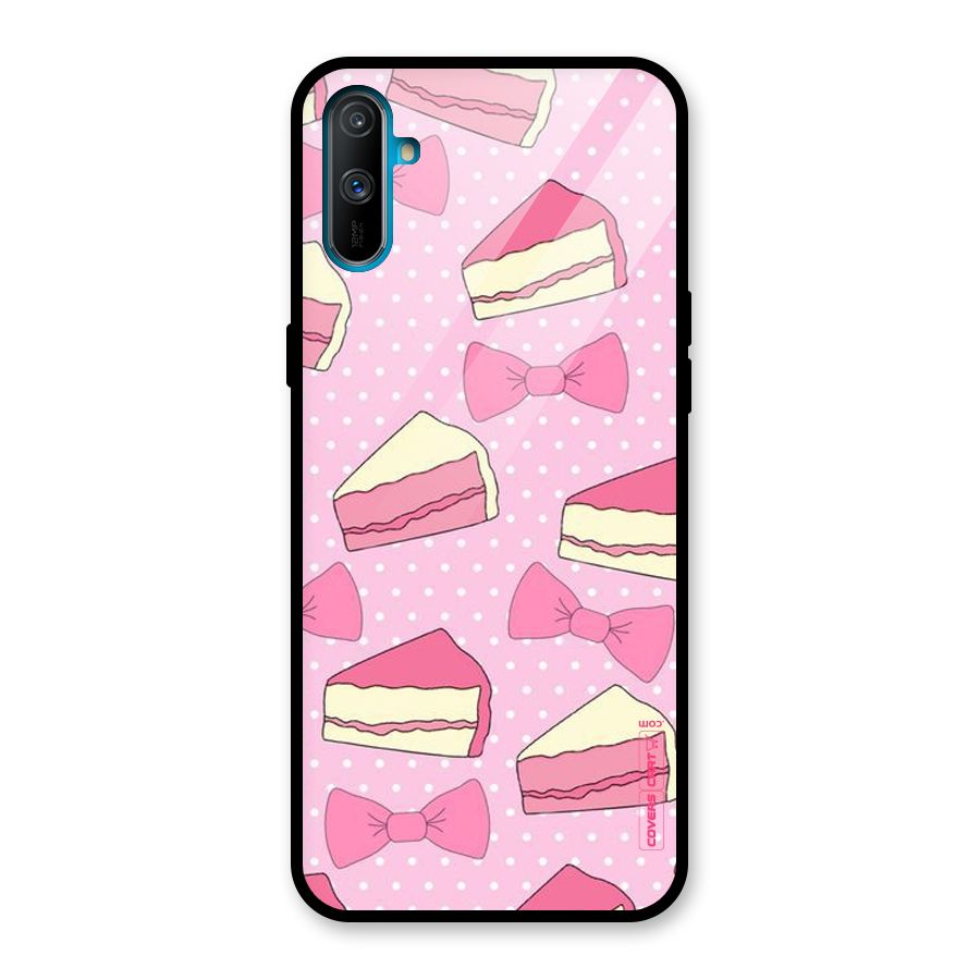 Bow Cake Glass Back Case for Realme C3