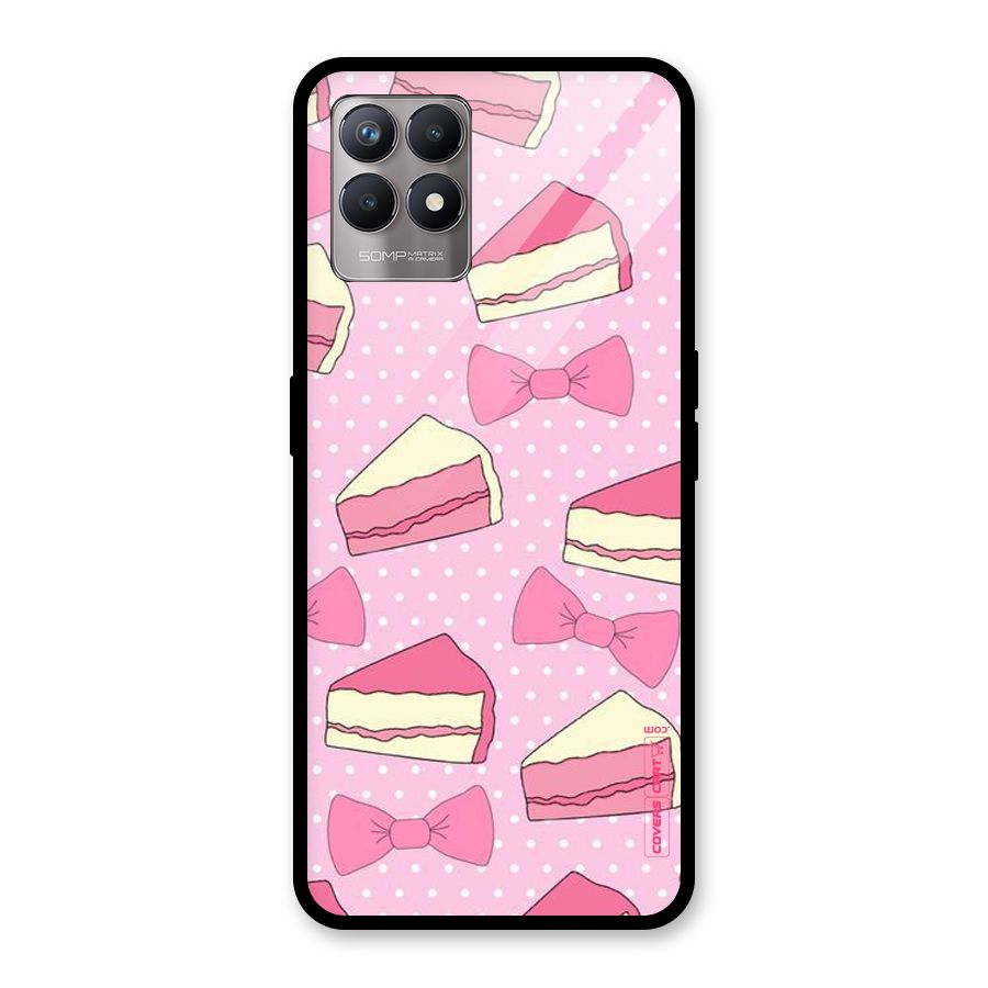 Bow Cake Glass Back Case for Realme Narzo 50