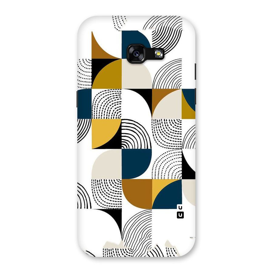 Boxes Pattern Back Case for Galaxy A5 2017