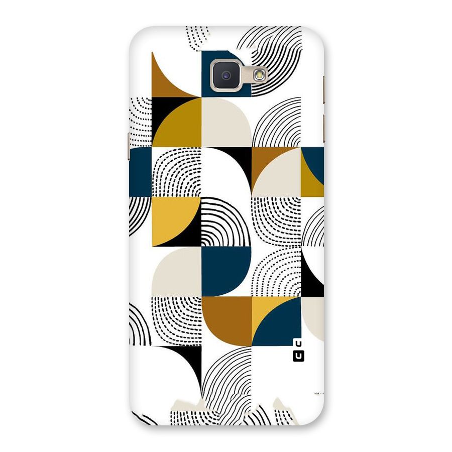 Boxes Pattern Back Case for Galaxy J5 Prime