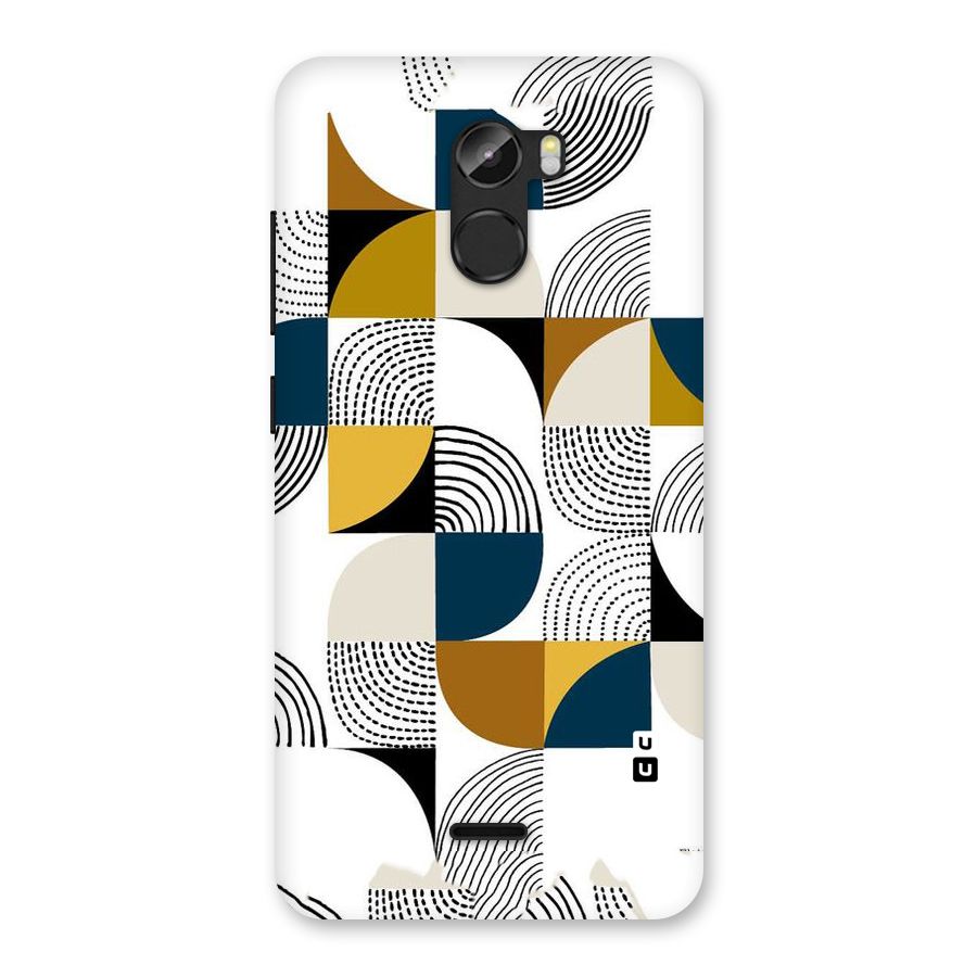 Boxes Pattern Back Case for Gionee X1