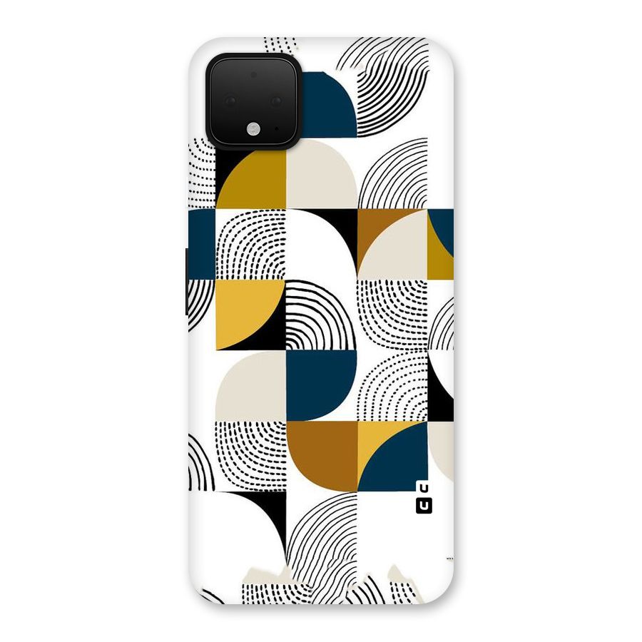 Boxes Pattern Back Case for Google Pixel 4 XL