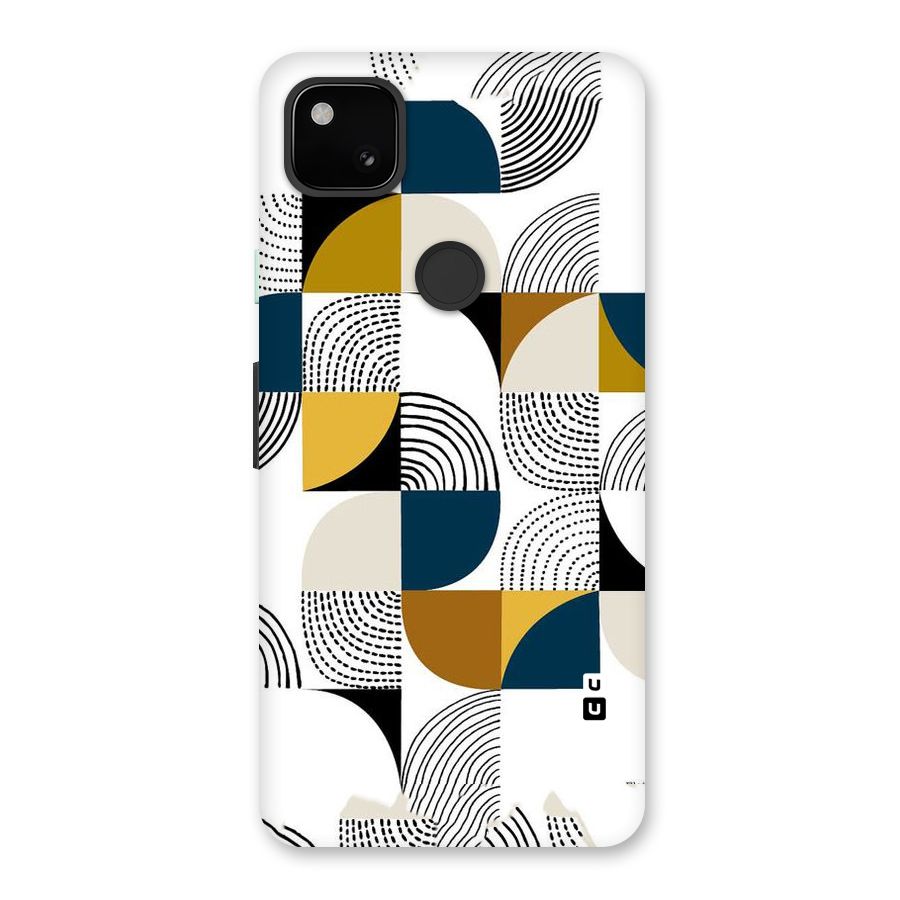 Boxes Pattern Back Case for Google Pixel 4a
