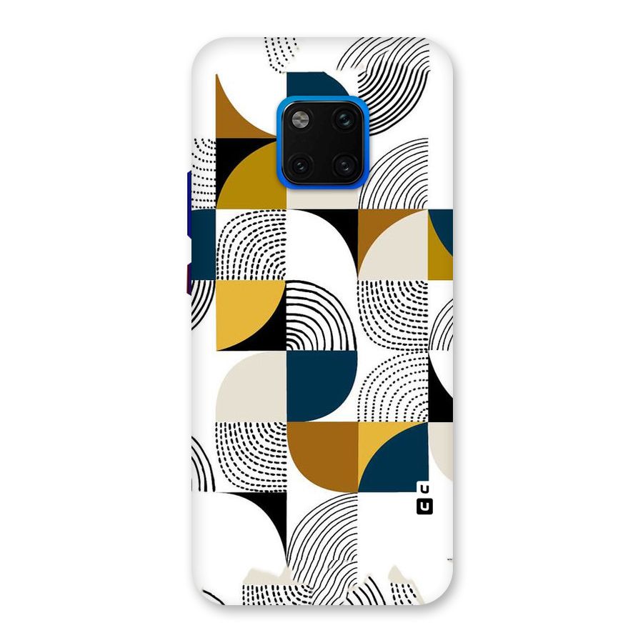 Boxes Pattern Back Case for Huawei Mate 20 Pro