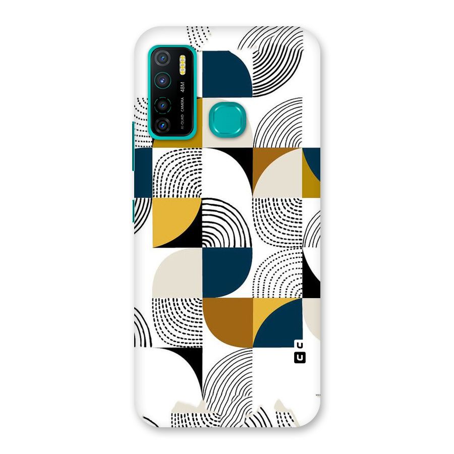 Boxes Pattern Back Case for Infinix Hot 9 Pro
