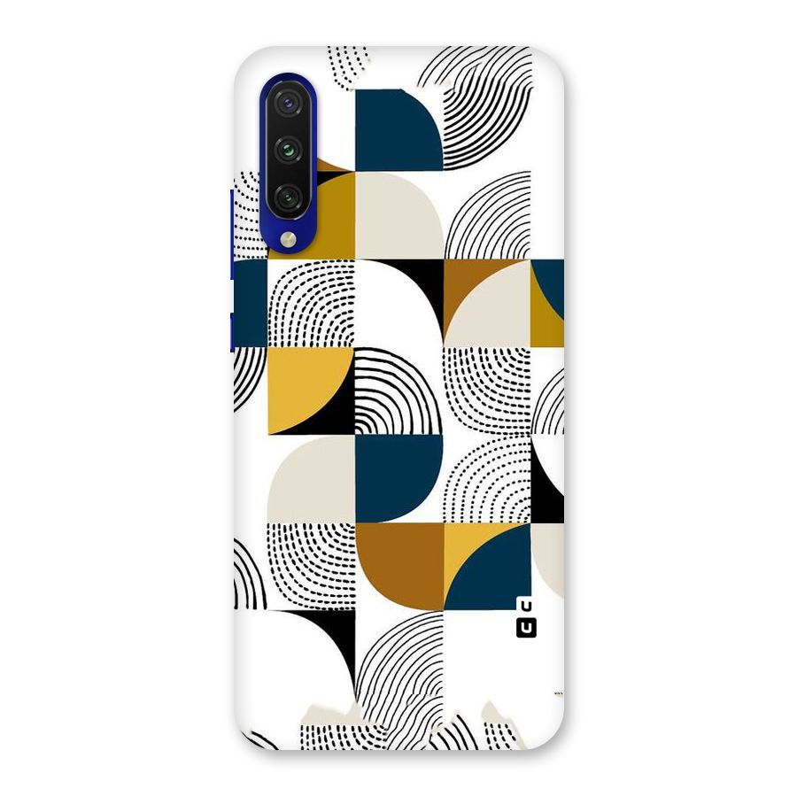Boxes Pattern Back Case for Mi A3