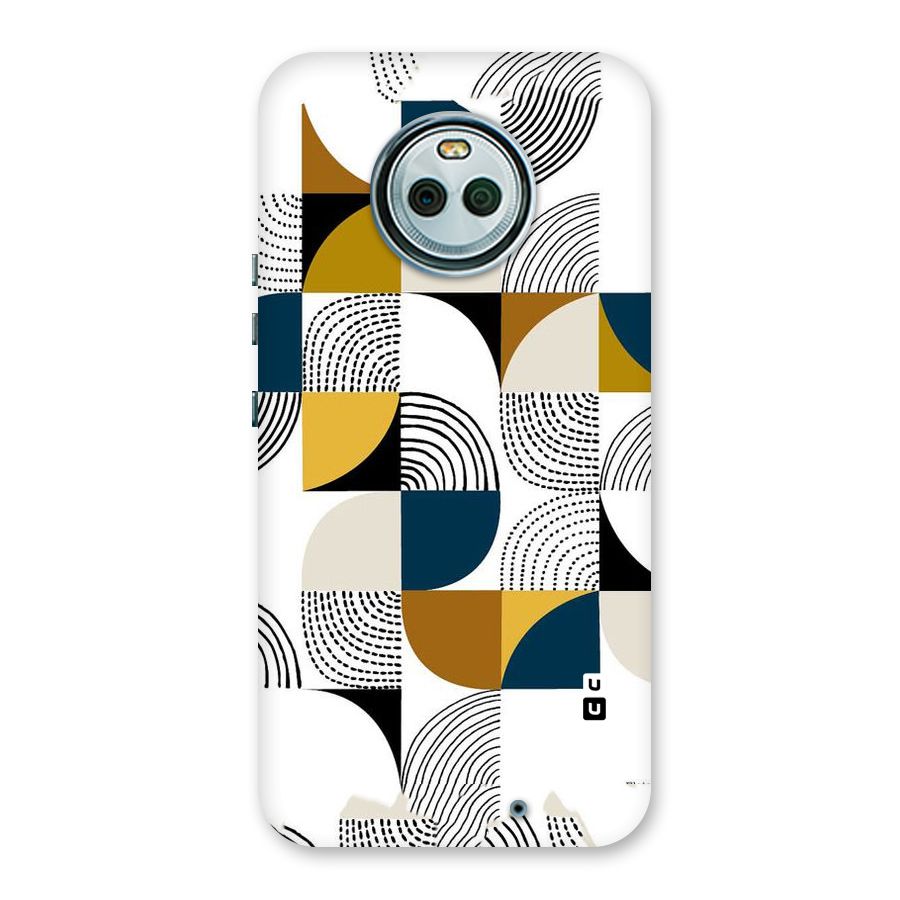 Boxes Pattern Back Case for Moto X4