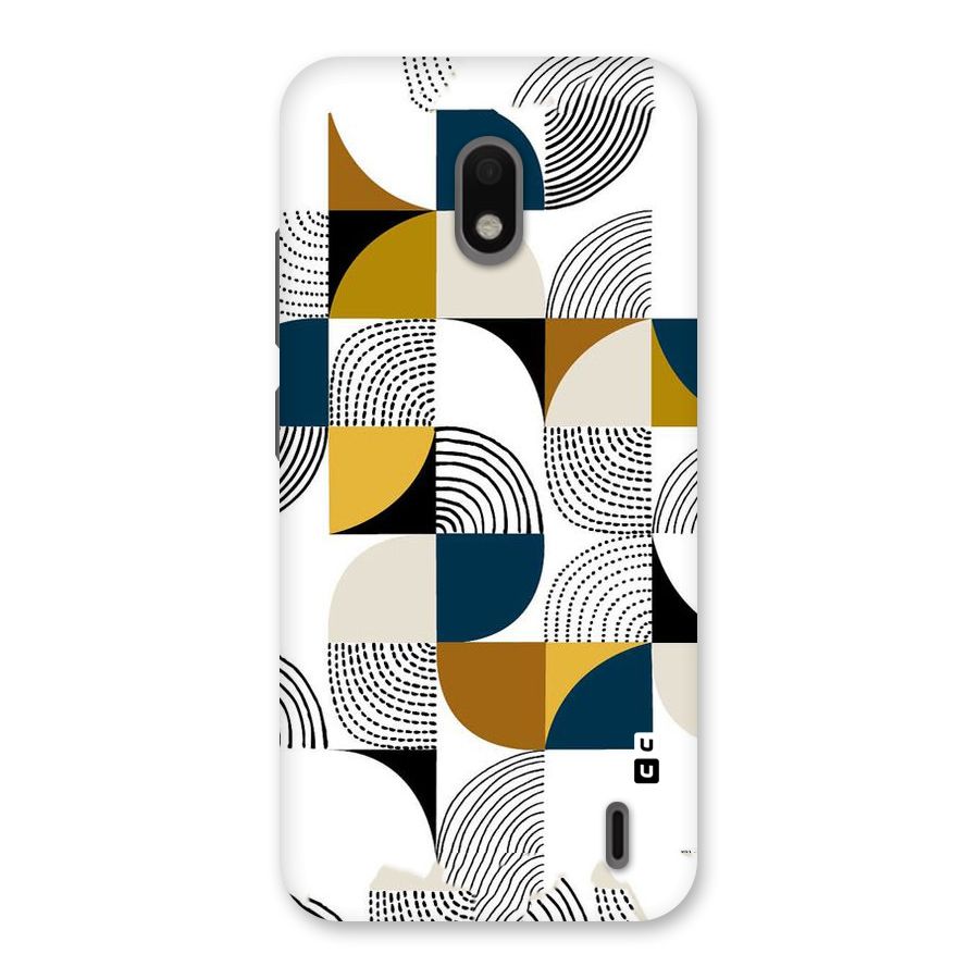Boxes Pattern Back Case for Nokia 2.2