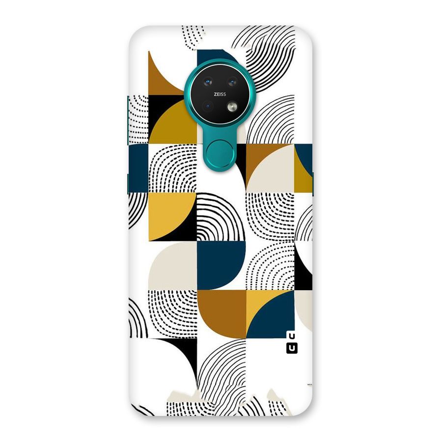 Boxes Pattern Back Case for Nokia 7.2